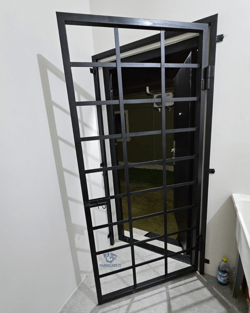 French style burglar proofing gate Trinidad