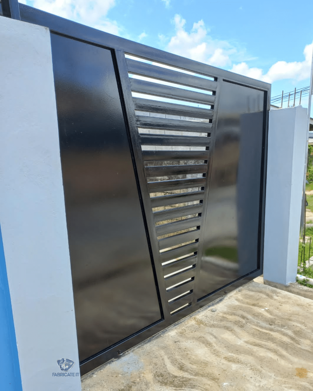 driveway gate in Trinidad